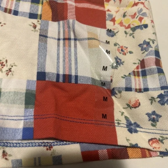 Polo Ralph Lauren Girls M Shorts Patchwork  Multicolor Shorts Sz 8-10 - Picture 3 of 6